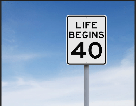 Mum, how long did it take you to get to 40 years&nbsp;old?