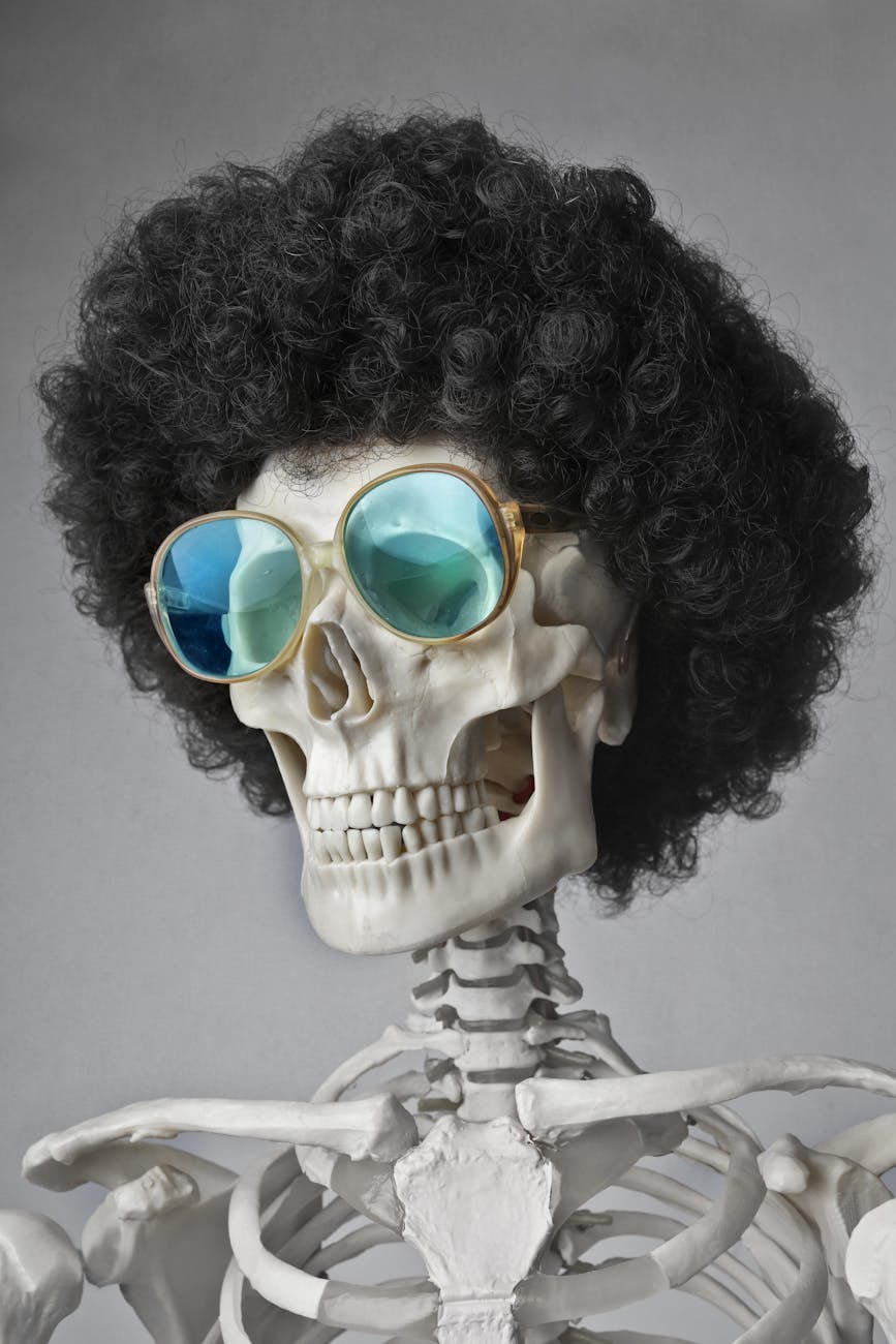 Why do you look like a skeleton?